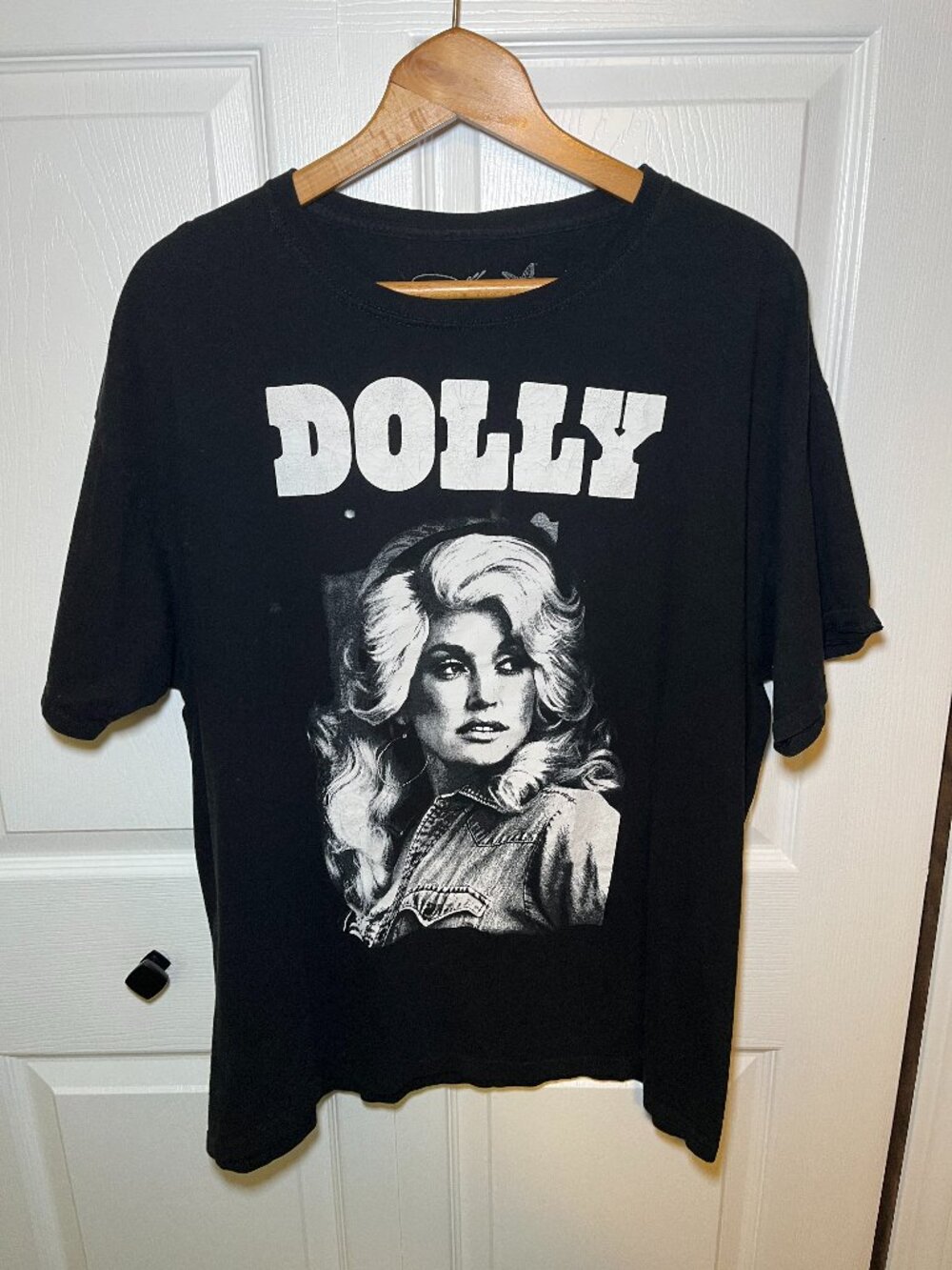 Dolly Parton XL Graphic Tee Black